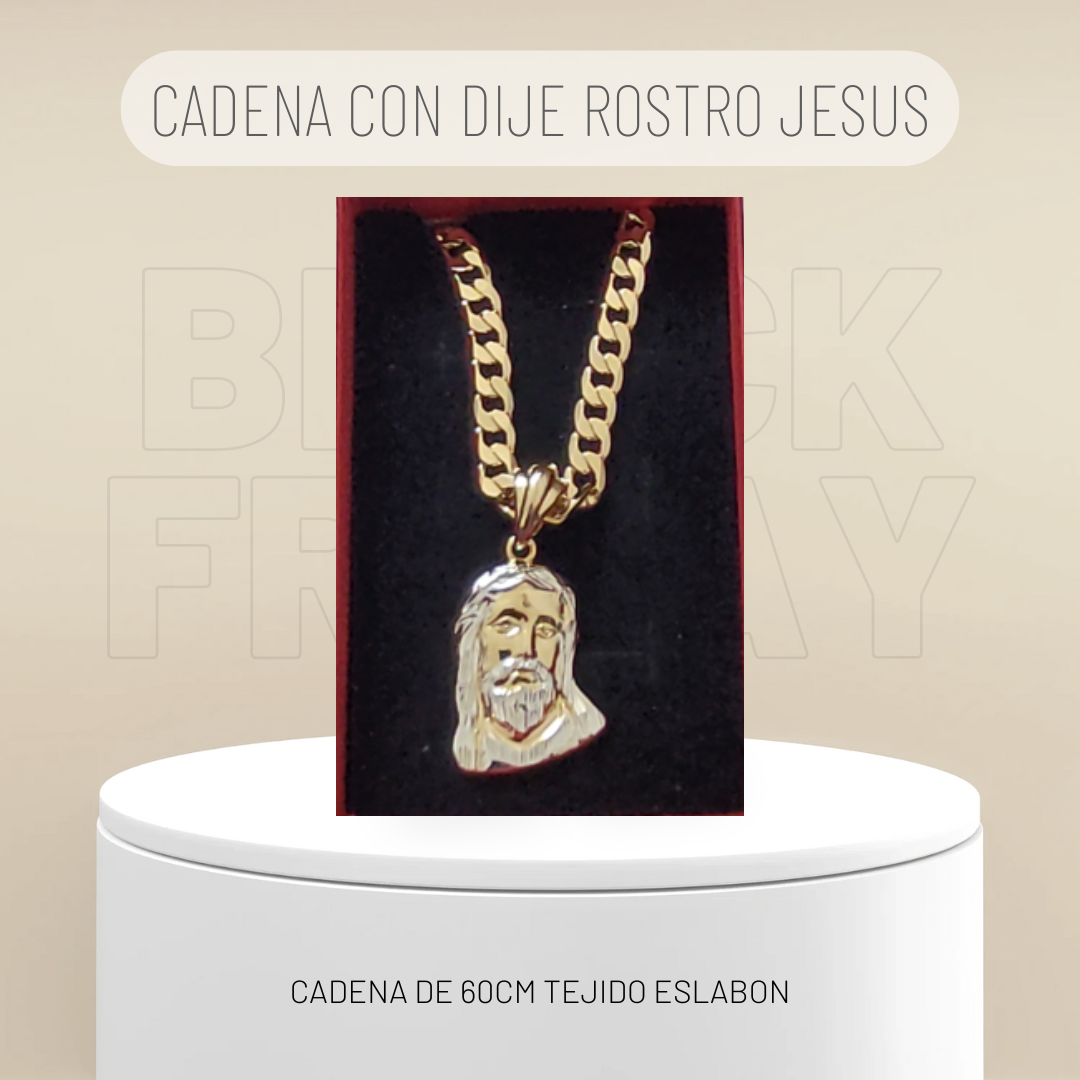 CADENA ROSTRO JESUS
